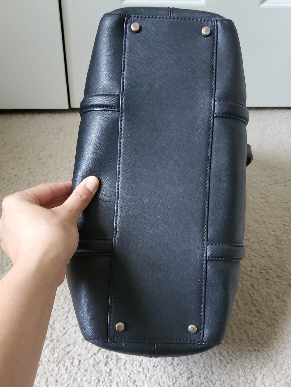 *Wounded Bird Project Bag* Kate Spade Newbury Lane Leather Tote Handbag - Picture 7 of 7